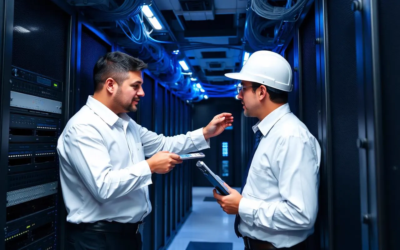 Network monitoring and security operations screens in a network operations centre